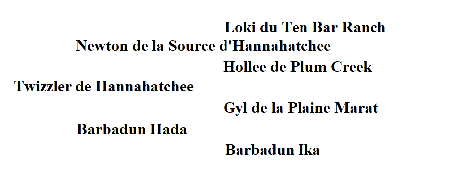 Twizzler de Hanahatchee